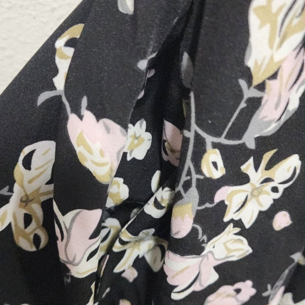Nemidor Womens Casual Plus Size 22 Summer Boho Swing Wrap Dress Floral Print - Picture 6 of 7